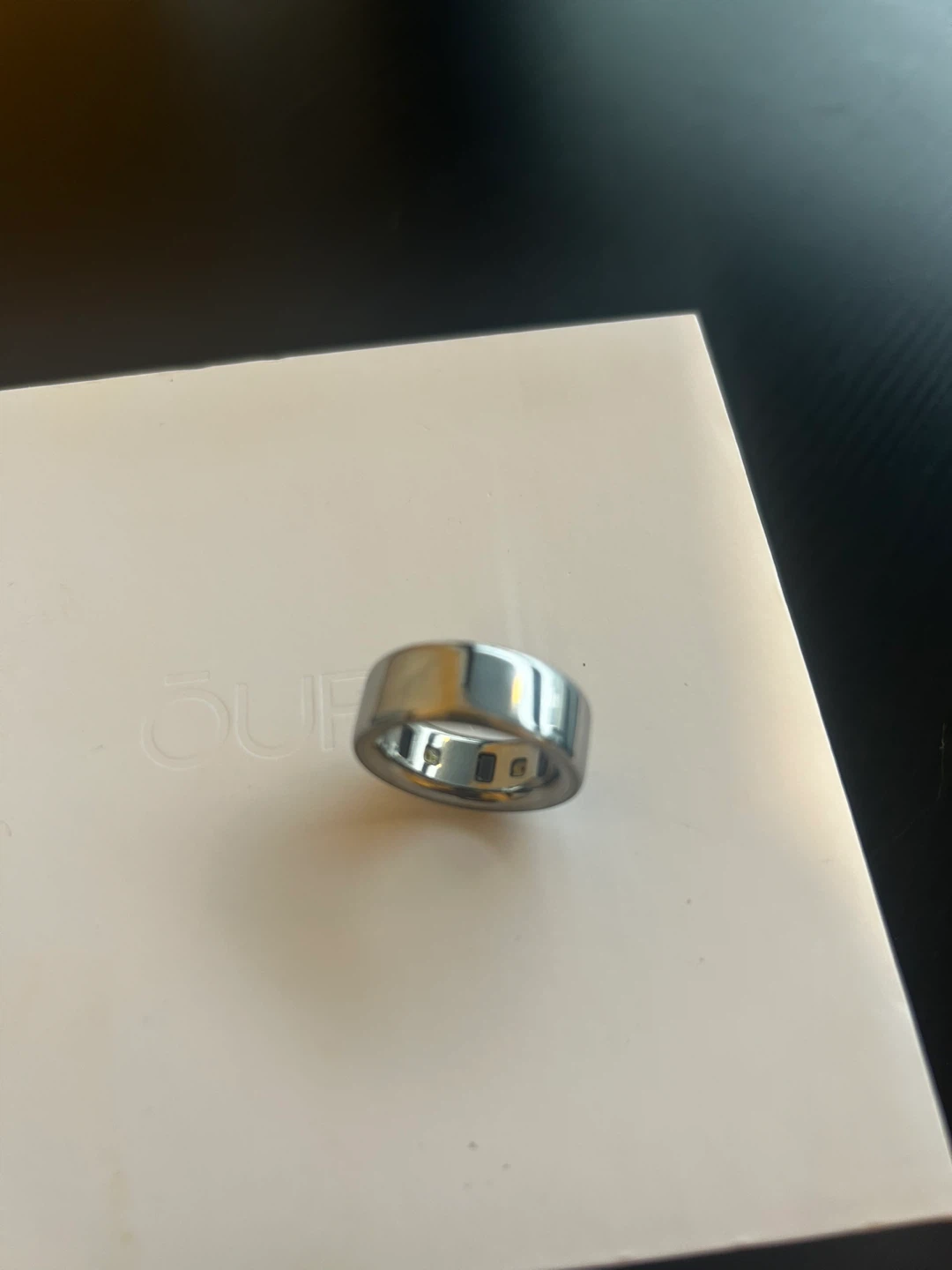 Oura Ring Gen4- Silver, Size 7 - photo 5