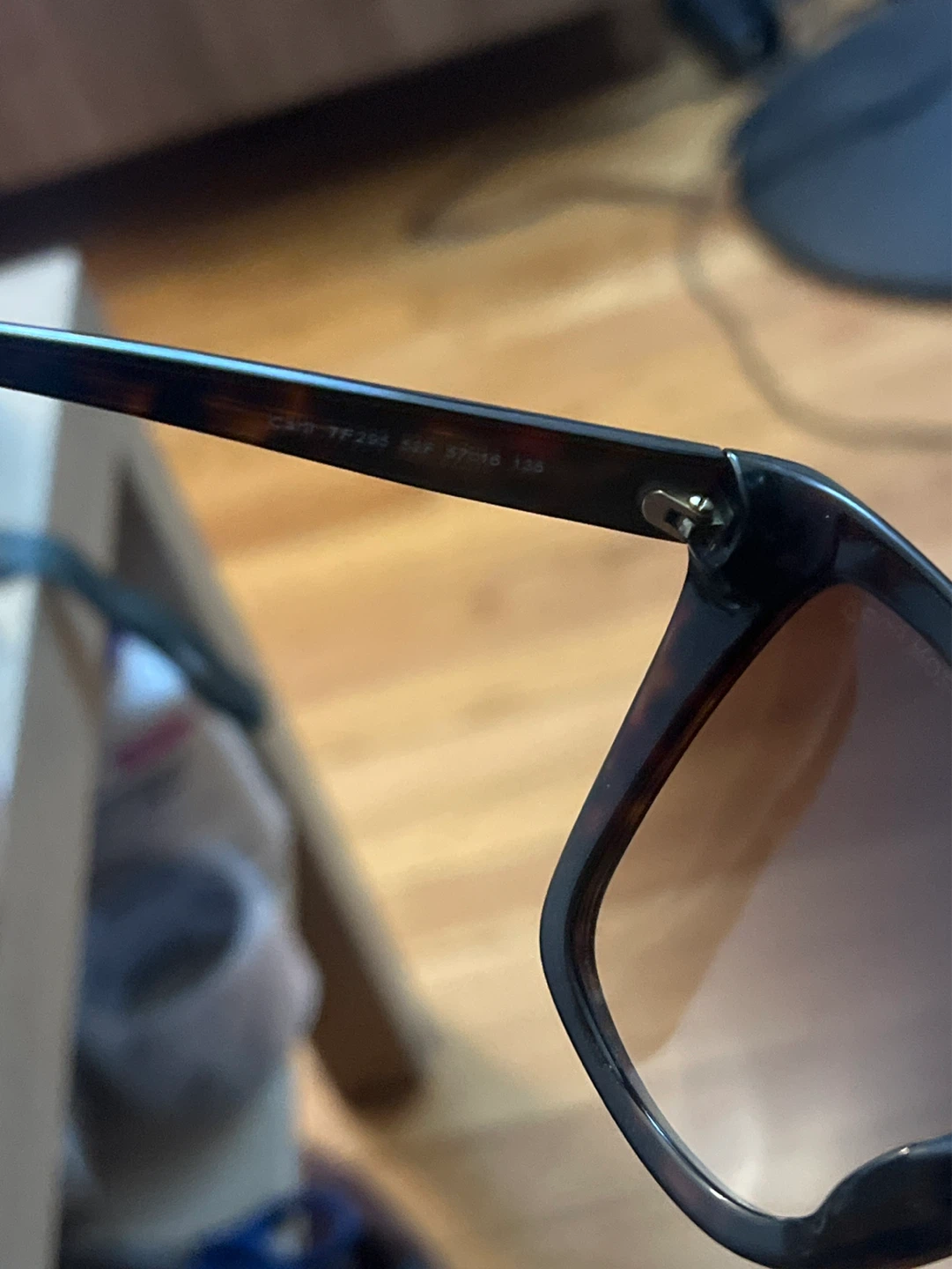 Tom Ford Sunglasses Carli TF205 57mm Tortoiseshell