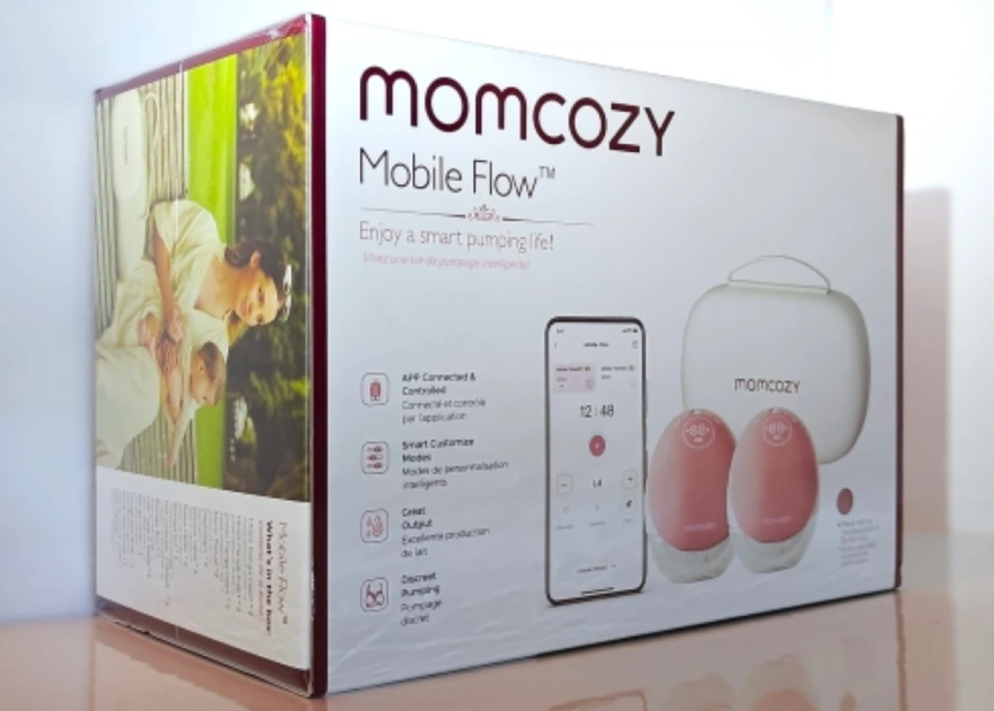 Momcozy M9 Mobile Flow Wearable Breast Pump - photo 2