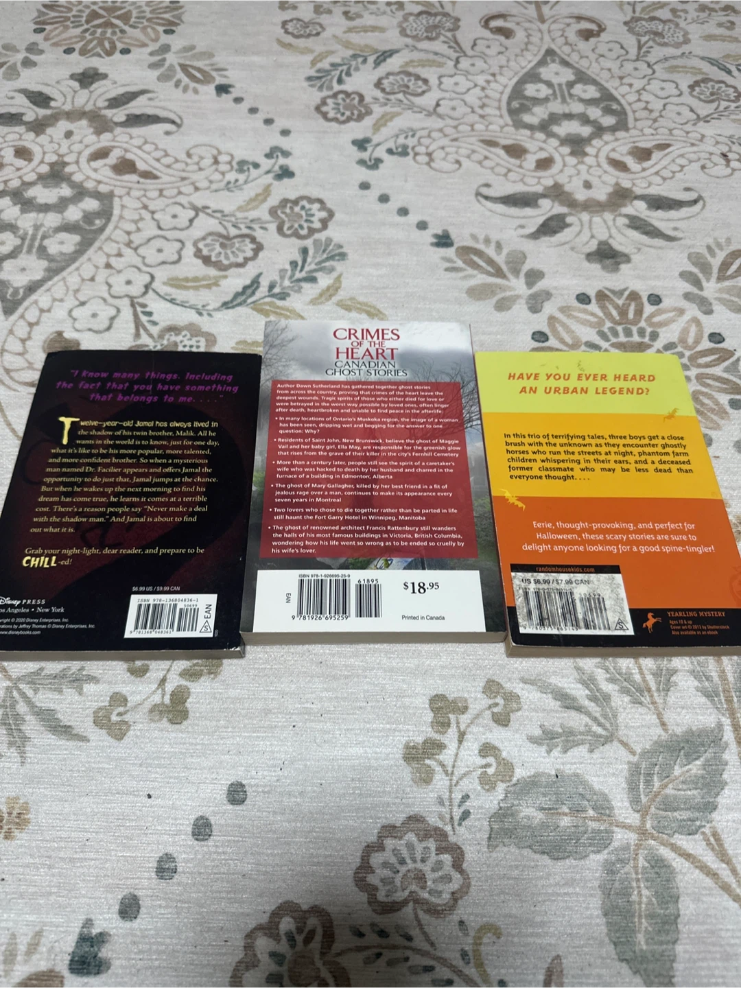 Collection of 3 Horror and Ghost Story Books - photo 2