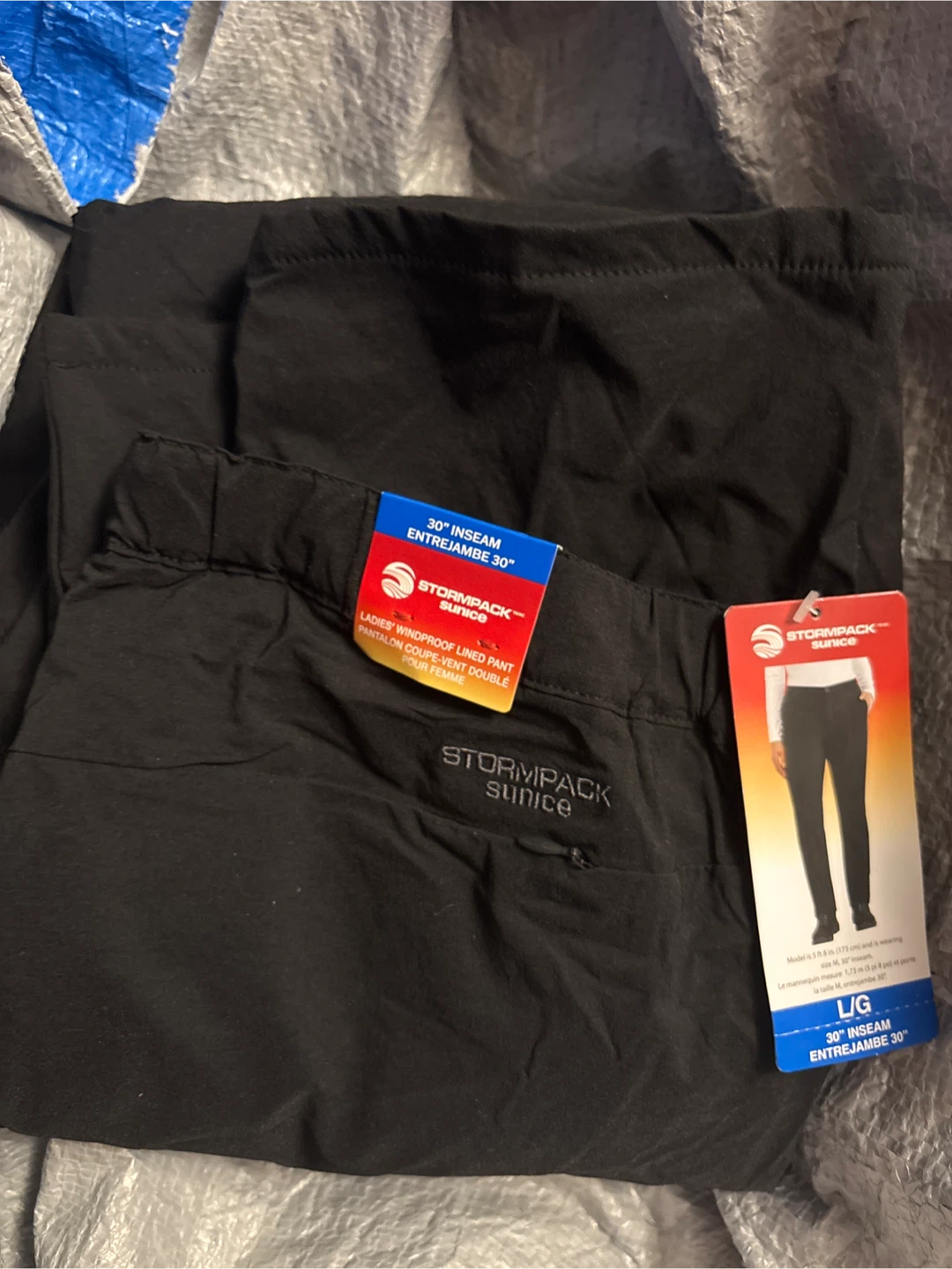 Stormpack Sunice Ladies Windproof Lined Pants Large
