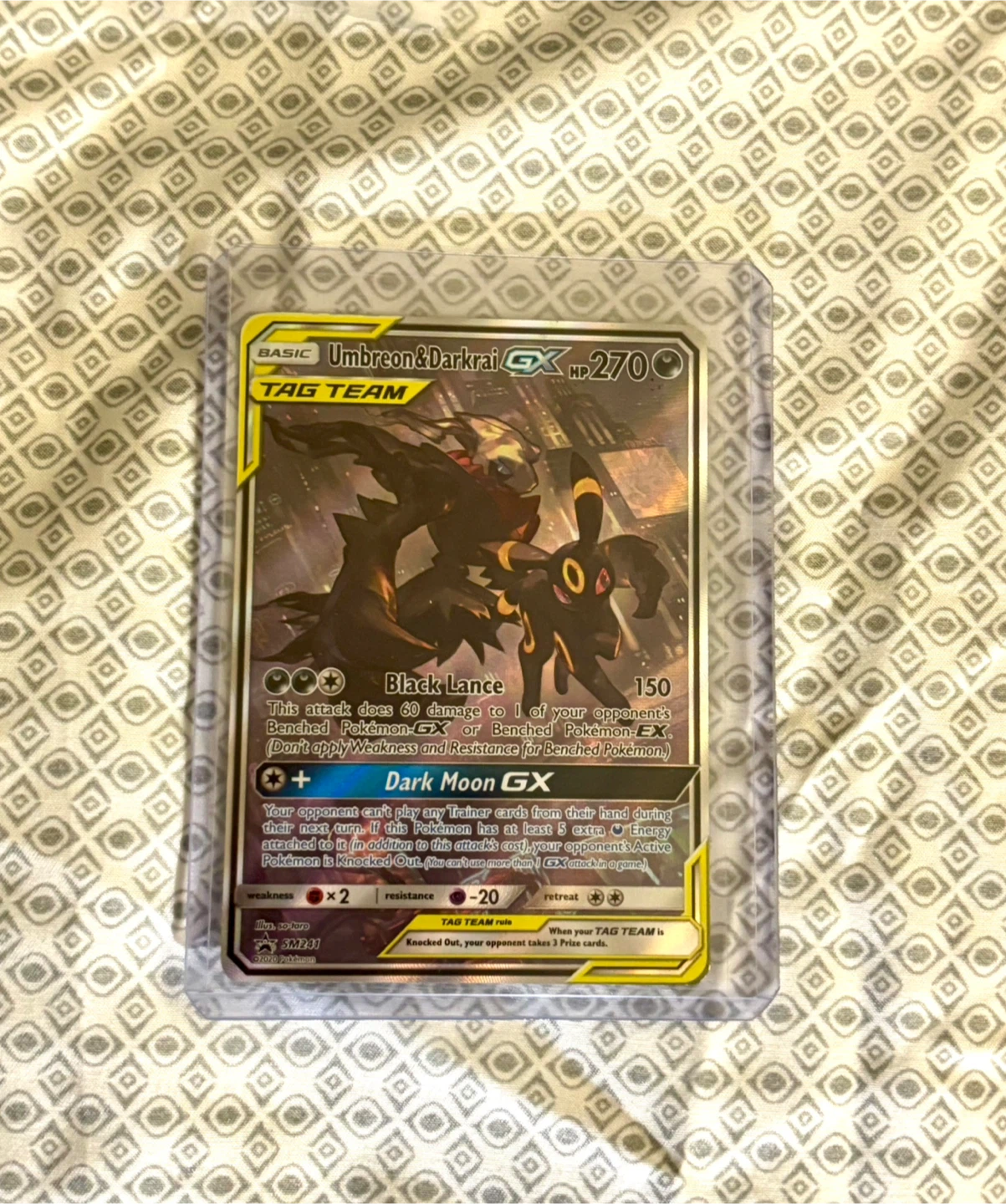 Umbreon & Darkrai GX Tag Team SM241 Promo