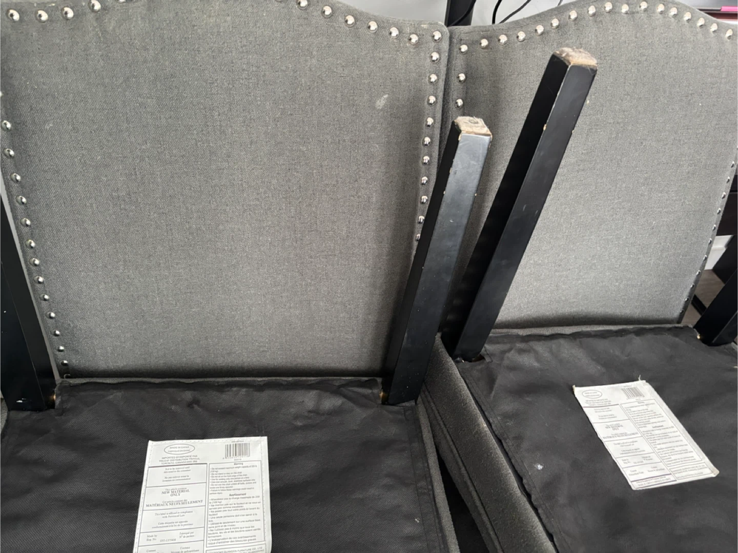 4 Free dining chairs