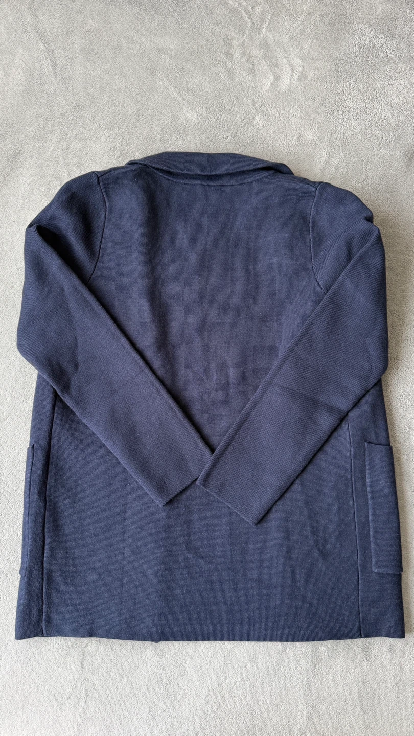 Navy Blazer Cardigan - photo 2