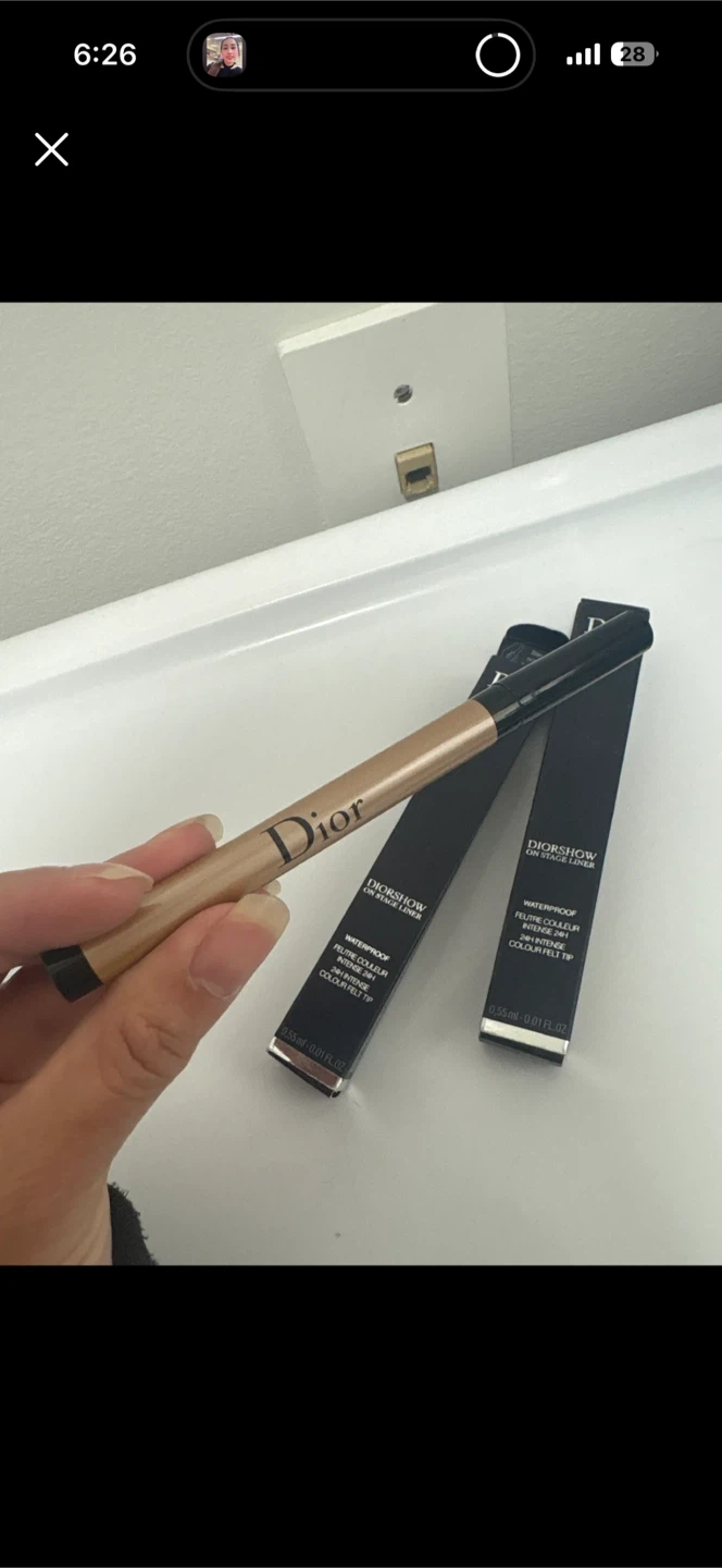 Dior Diorshow On Stage Liner Waterproof Felt Tip Eyeliner