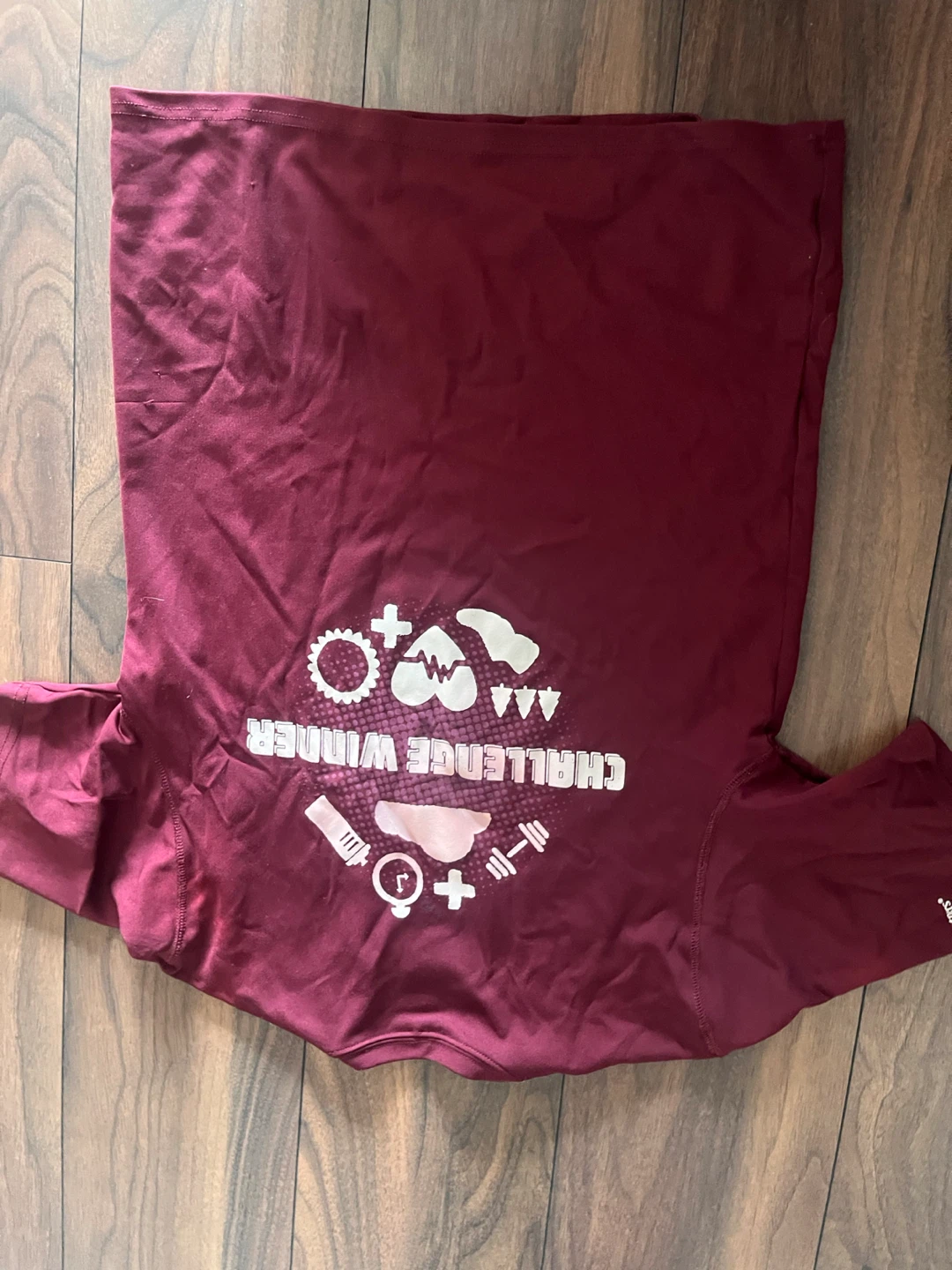Maroon 'Challenge Winner' T-Shirt - photo 3