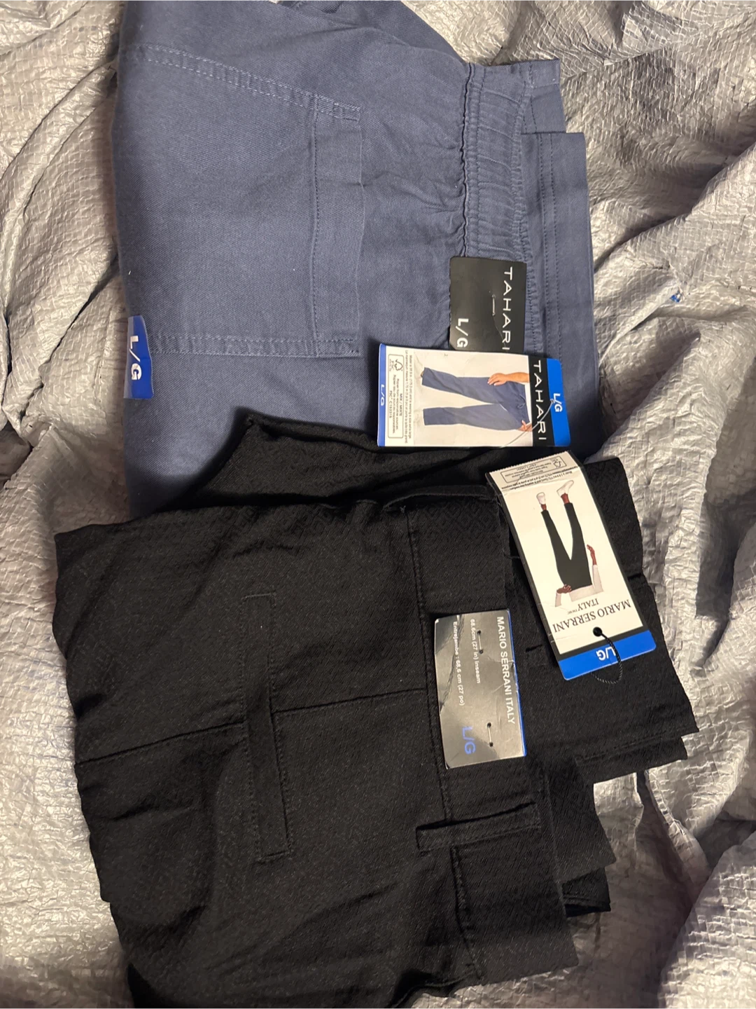 2pc Mario Serrani Italy & Tahari Women's Pants Size L/G