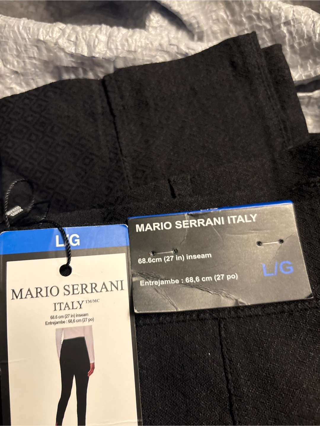 2pc Mario Serrani Italy & Tahari Women's Pants Size L/G - photo 4