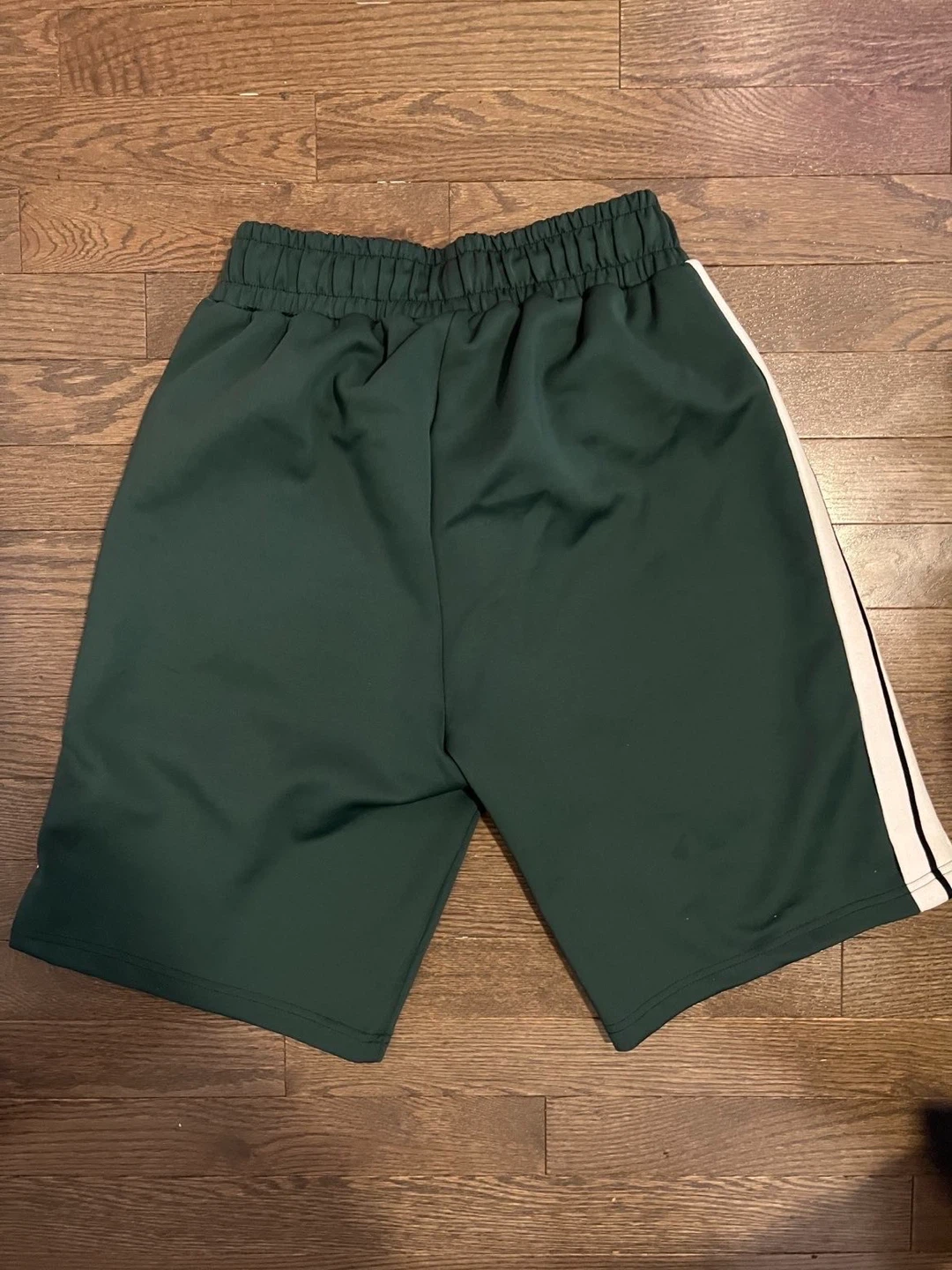 Palm Angels Track Shorts - Green - photo 2
