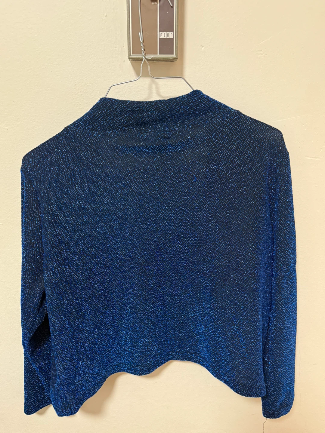Sparkly Navy Blue Cardigan - photo 2