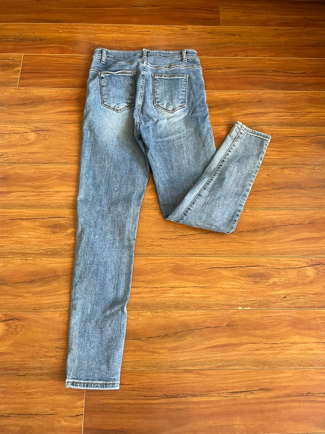 Blue Denim skinny Jeans - photo 2