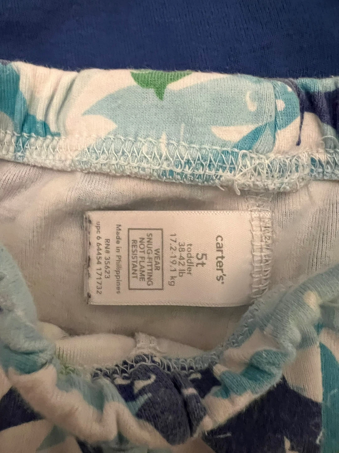 Gap & Carter's Boys Pajamas Bundle (18-24m & 5T) - photo 3