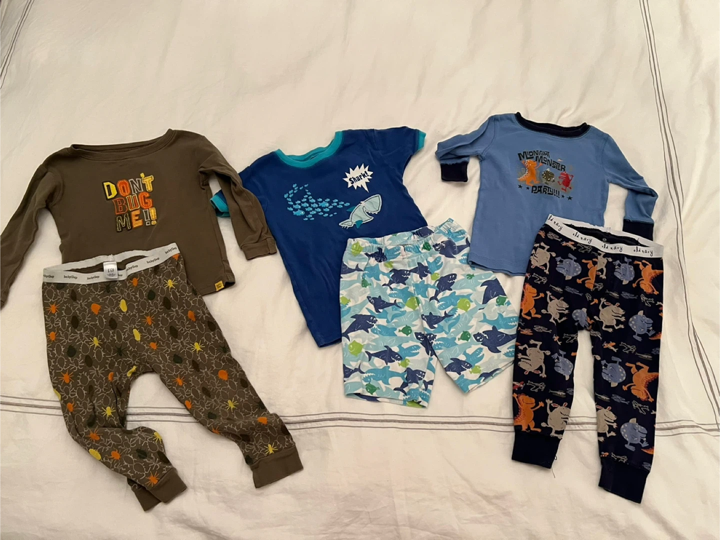 Gap & Carter's Boys Pajamas Bundle (18-24m & 5T) - photo 2