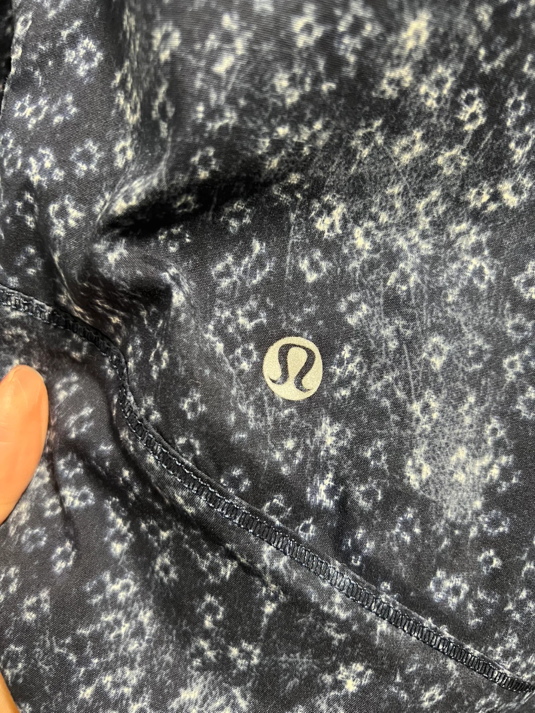 Lululemon Navy Floral Print Jacket - photo 4