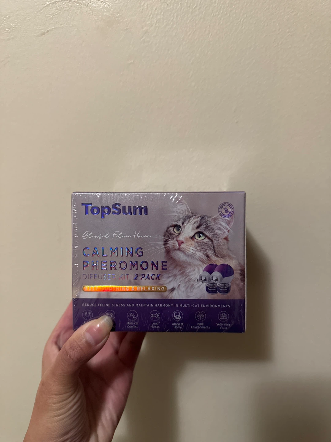 TopSum Calming Pheromone Diffuser Kit - 2 Pack