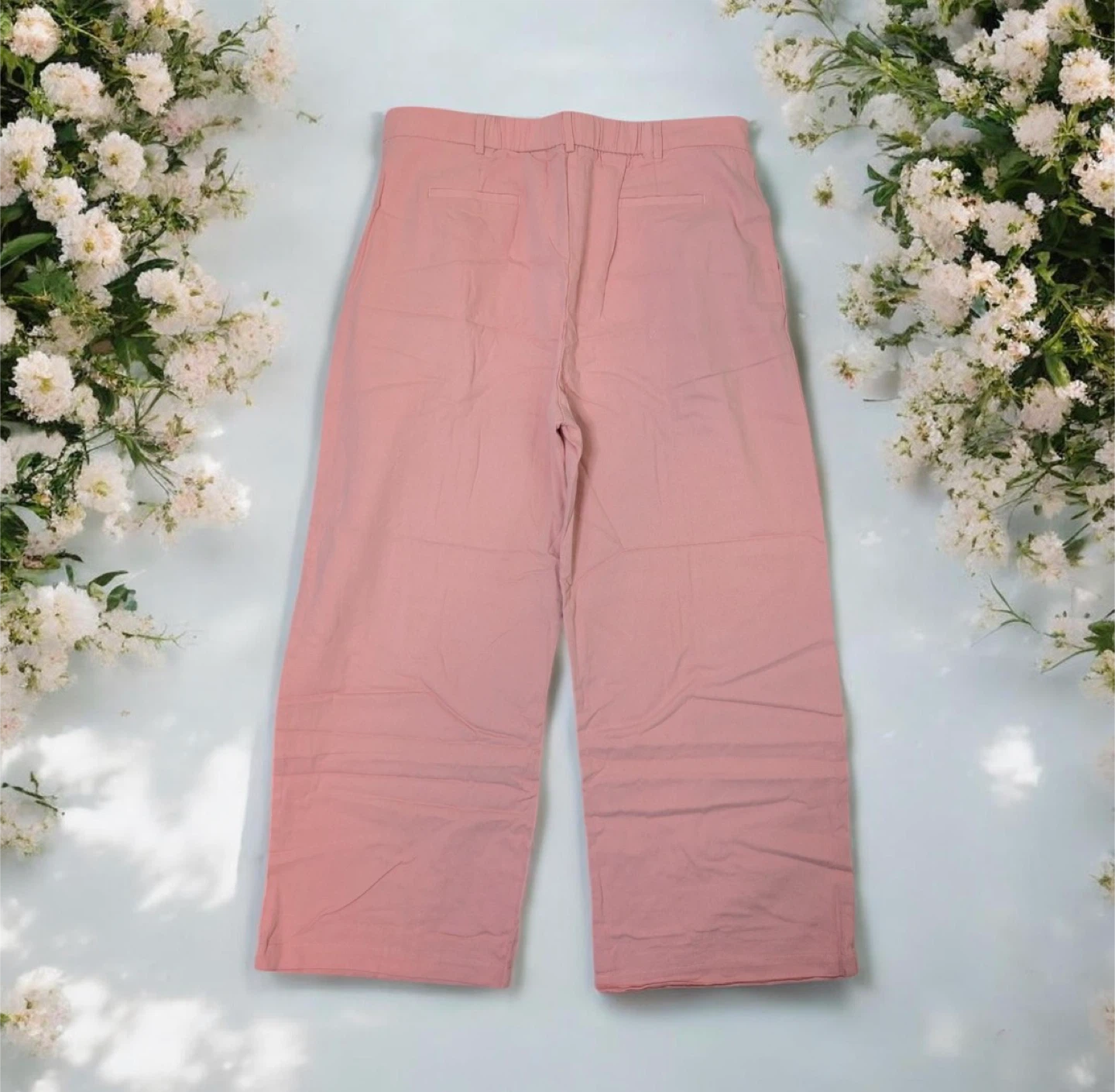 NEW! Kate Moda Women’s Wide Leg Pants, Pink, 2XL (Fits Like XL) - photo 3
