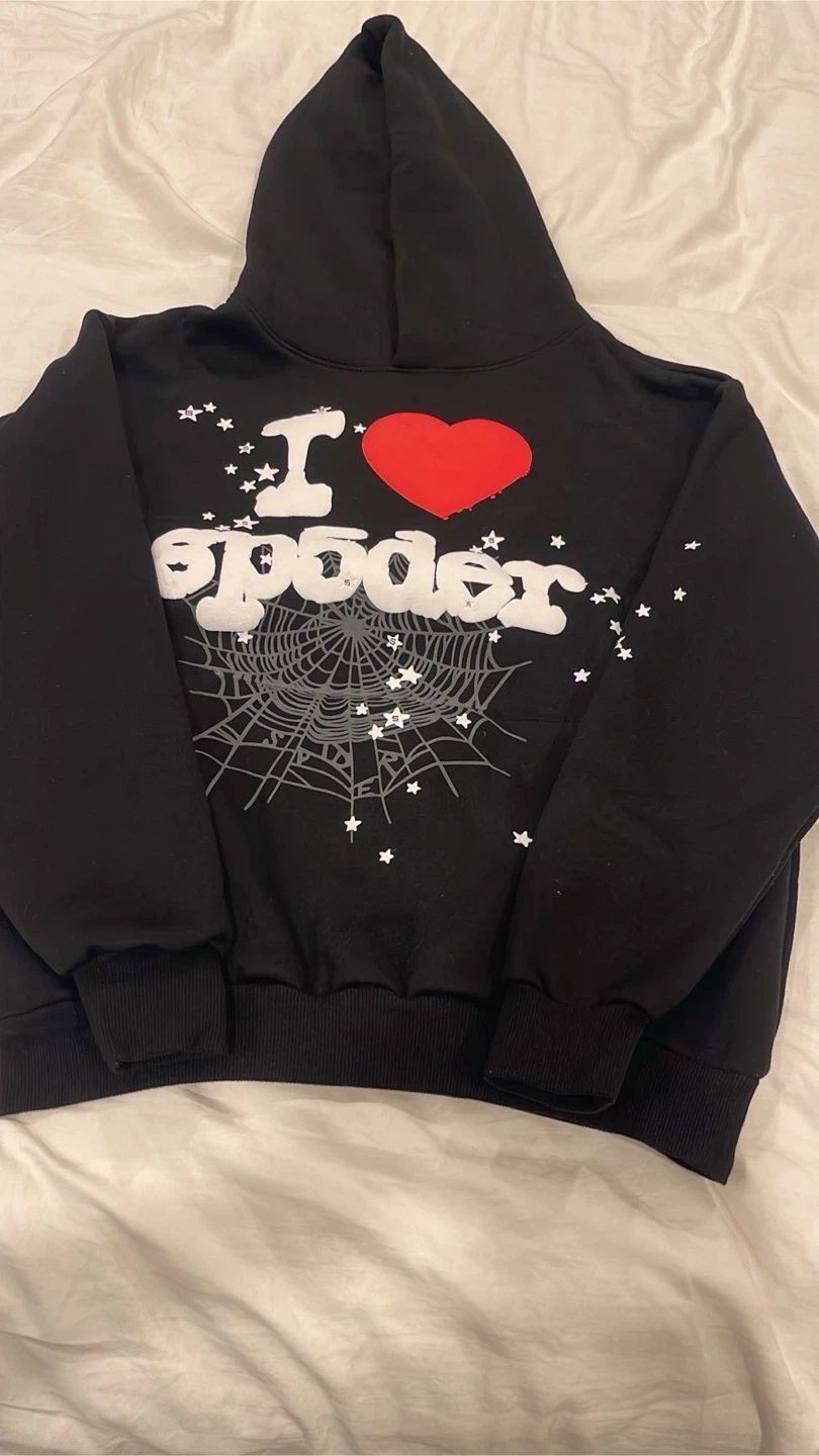 Spider Worldwide "I Love Spider" Hoodie Black