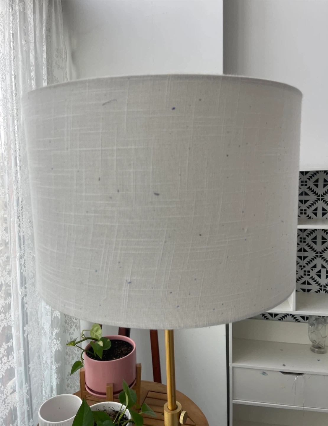 2 Gold Floor Lamps - photo 3