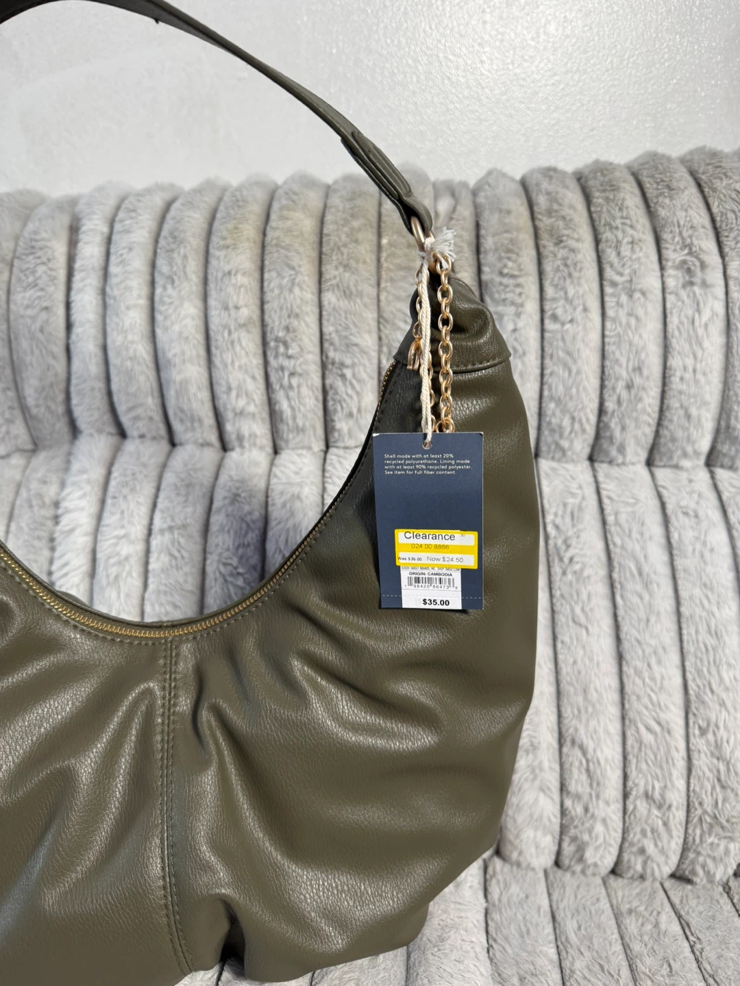 Universal Thread Women's Hobo Handbag - Olive Green - photo 5
