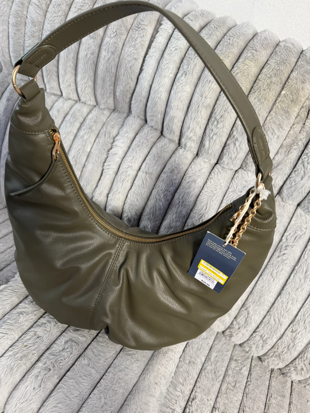 Universal Thread Women's Hobo Handbag - Olive Green - photo 3