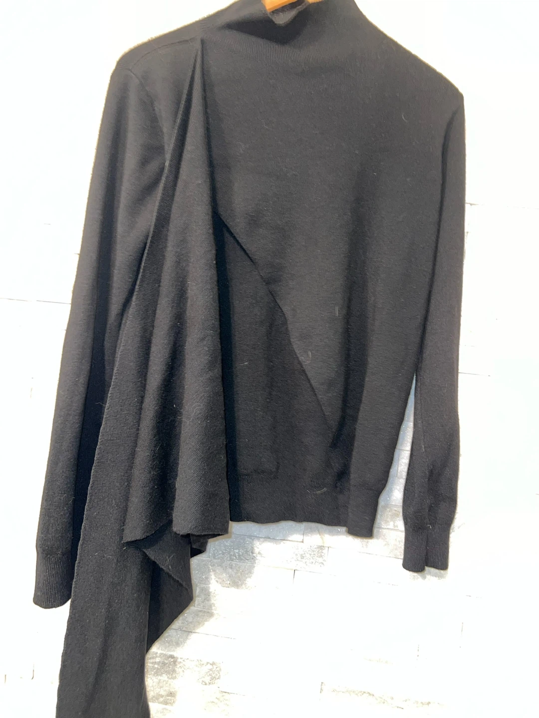 Black Waterfall Cardigan - photo 2