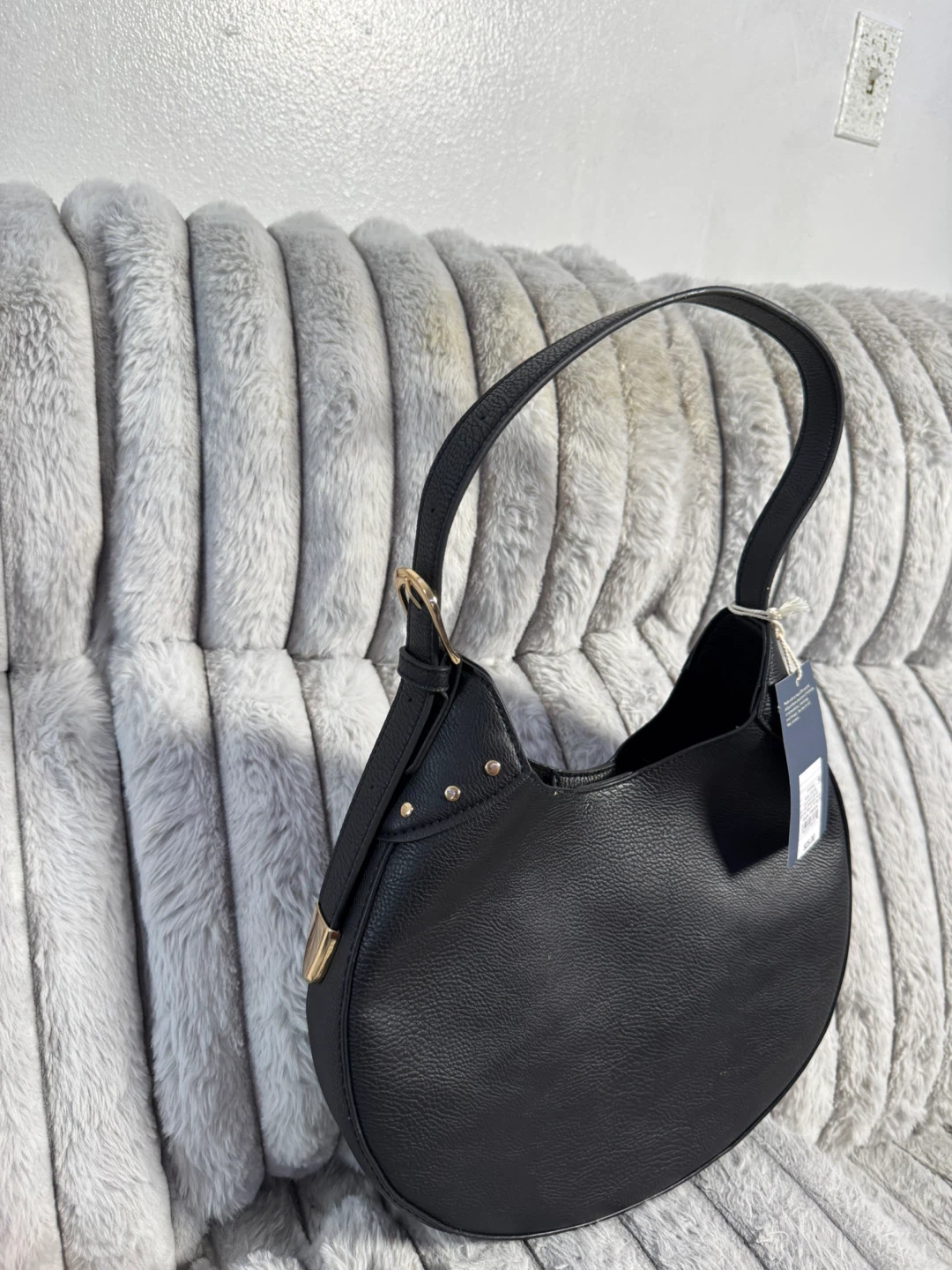 Universal Thread Black Hobo Shoulder Bag - photo 5