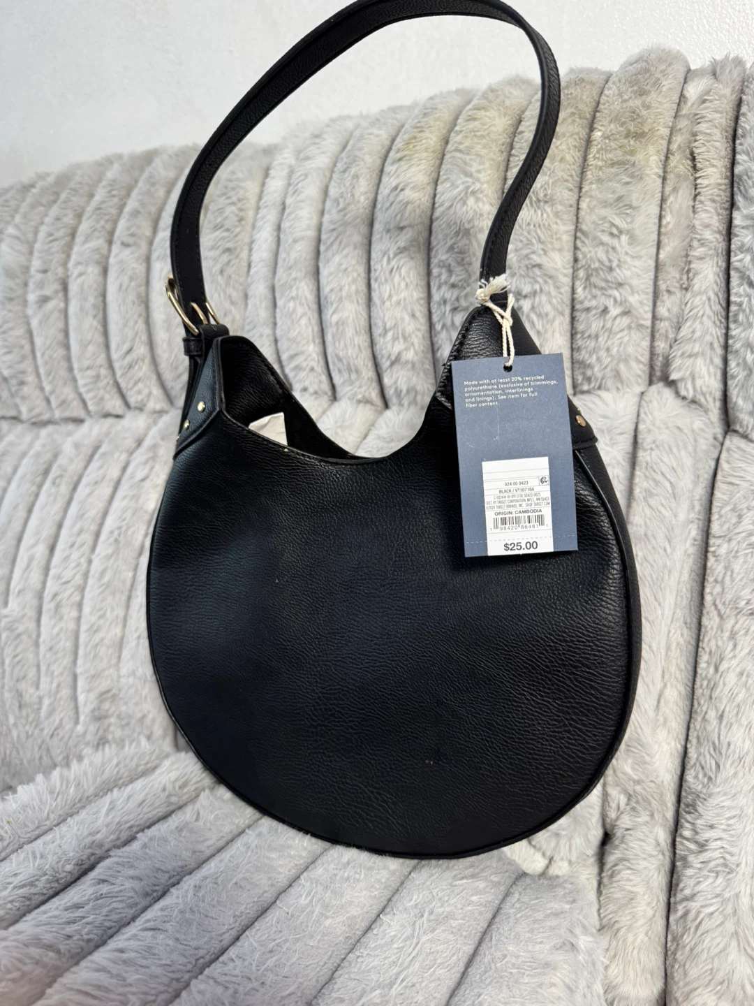Universal Thread Black Hobo Shoulder Bag - photo 4