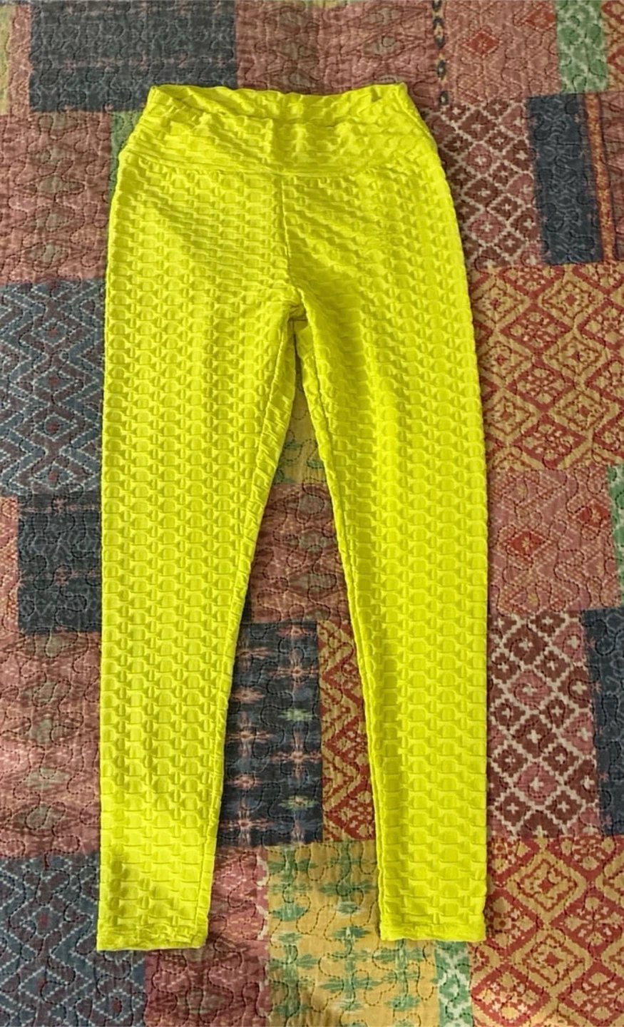 Women's Textured High-Waisted Leggings