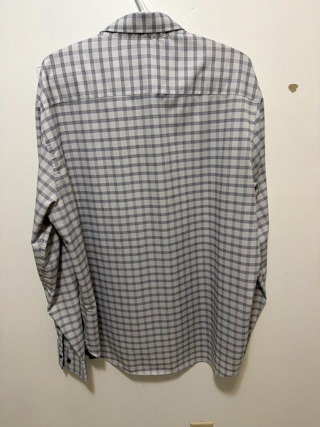 Michael Strahan Modern Fit Plaid Dress Shirt XL - photo 3