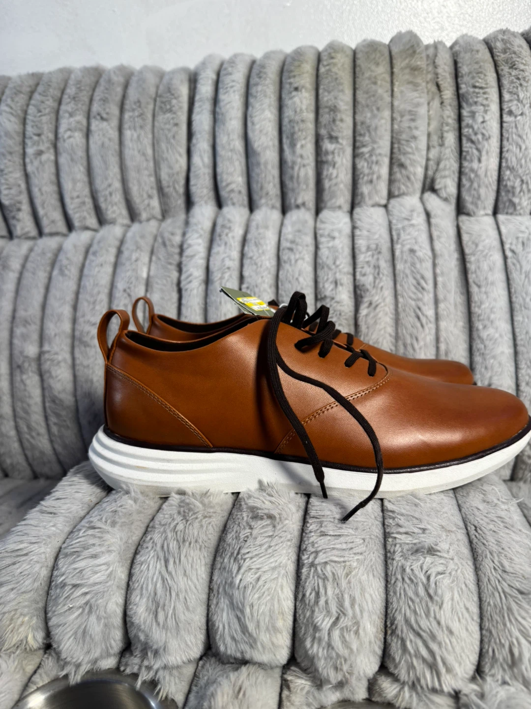 Goodfellow & Co Men's Brown Leather Oxford Shoes Size 11 - photo 2