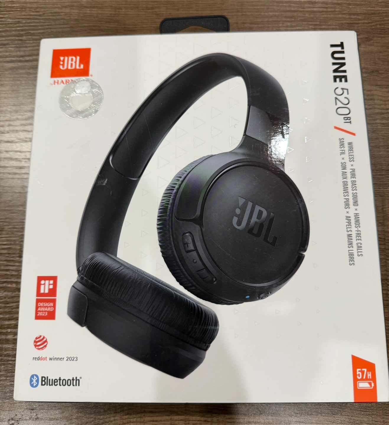 JBL Tune 510BT Wireless On-Ear Headphones - Black - photo 2