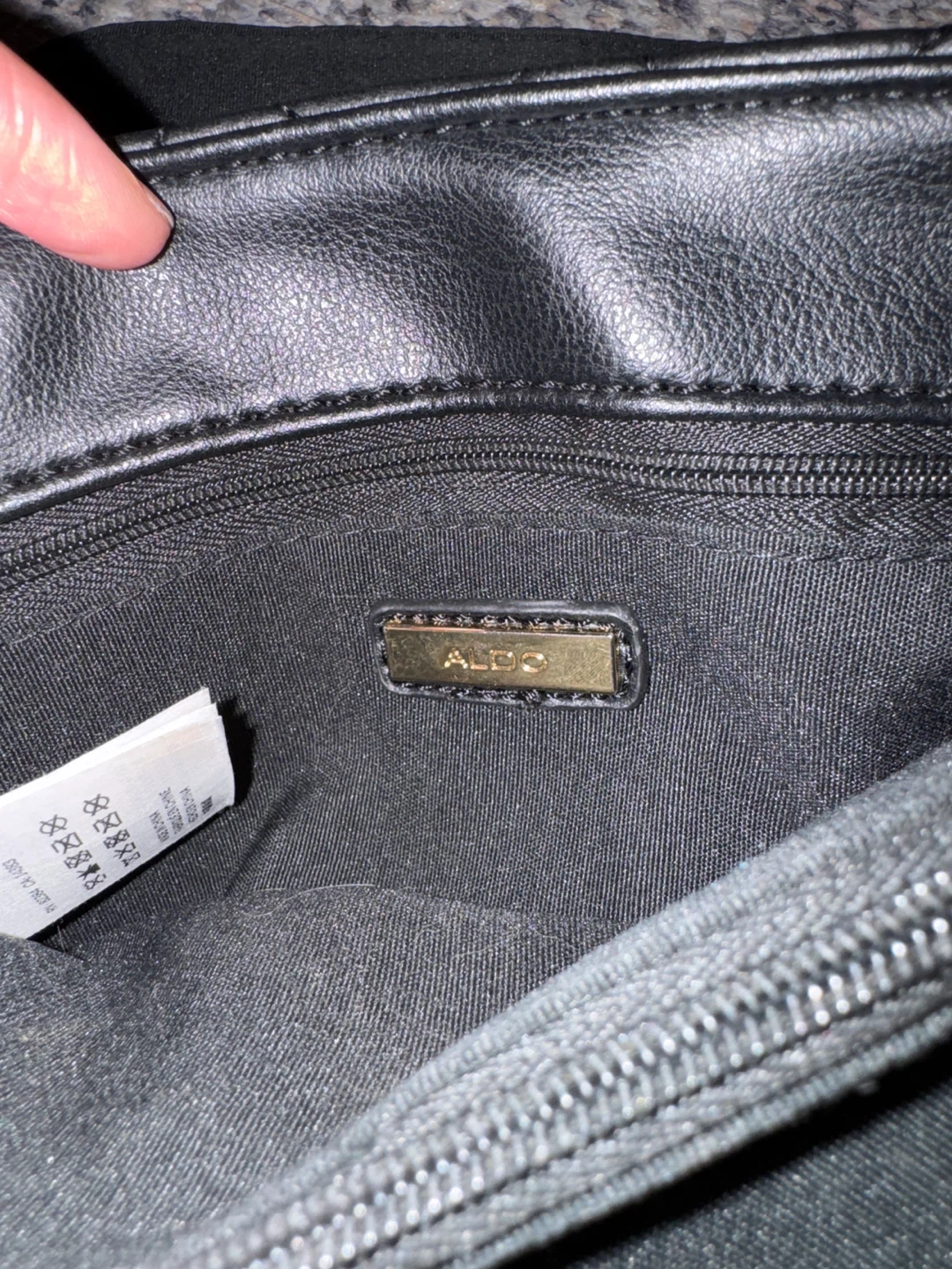 ALDO Black Quilted Chain Shoulder Bag - photo 2