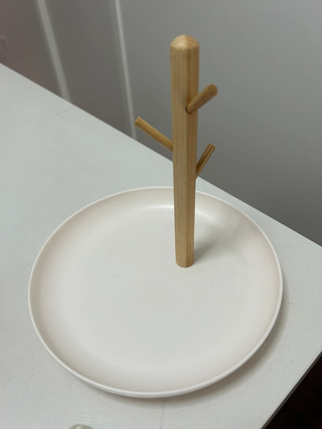 Wooden Tree Branch Trinket Dish, Jewelry & Key Holder Tray - photo 2