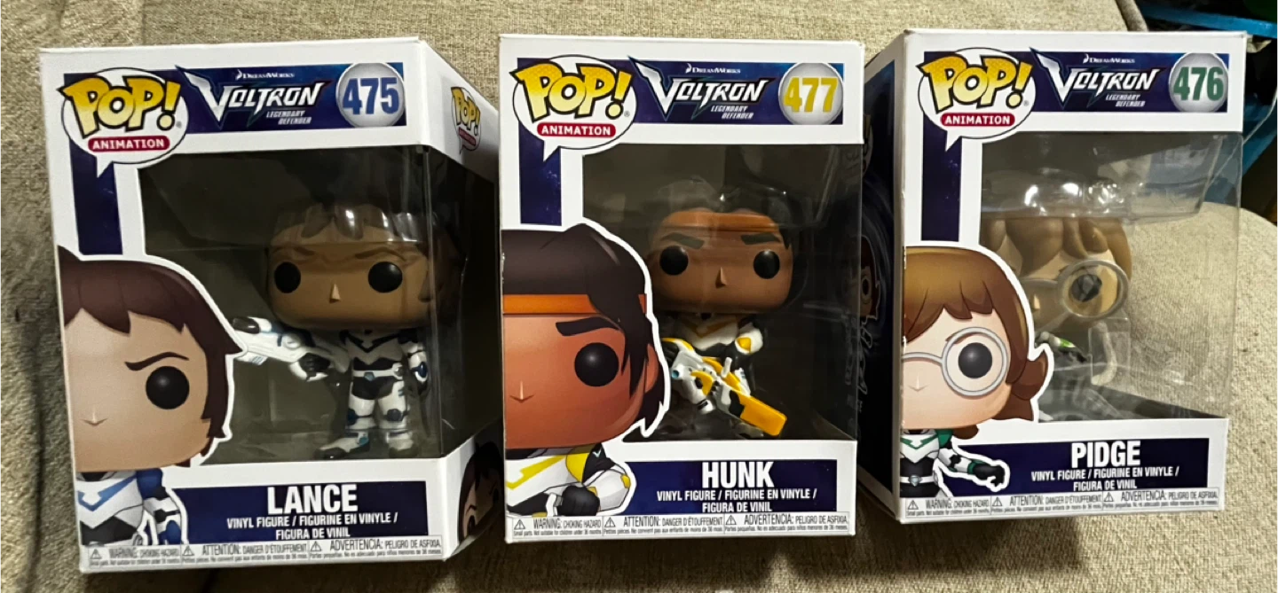 Moving Sale Bundle: Funko Pop! Vinyl Figures - Voltron, etc