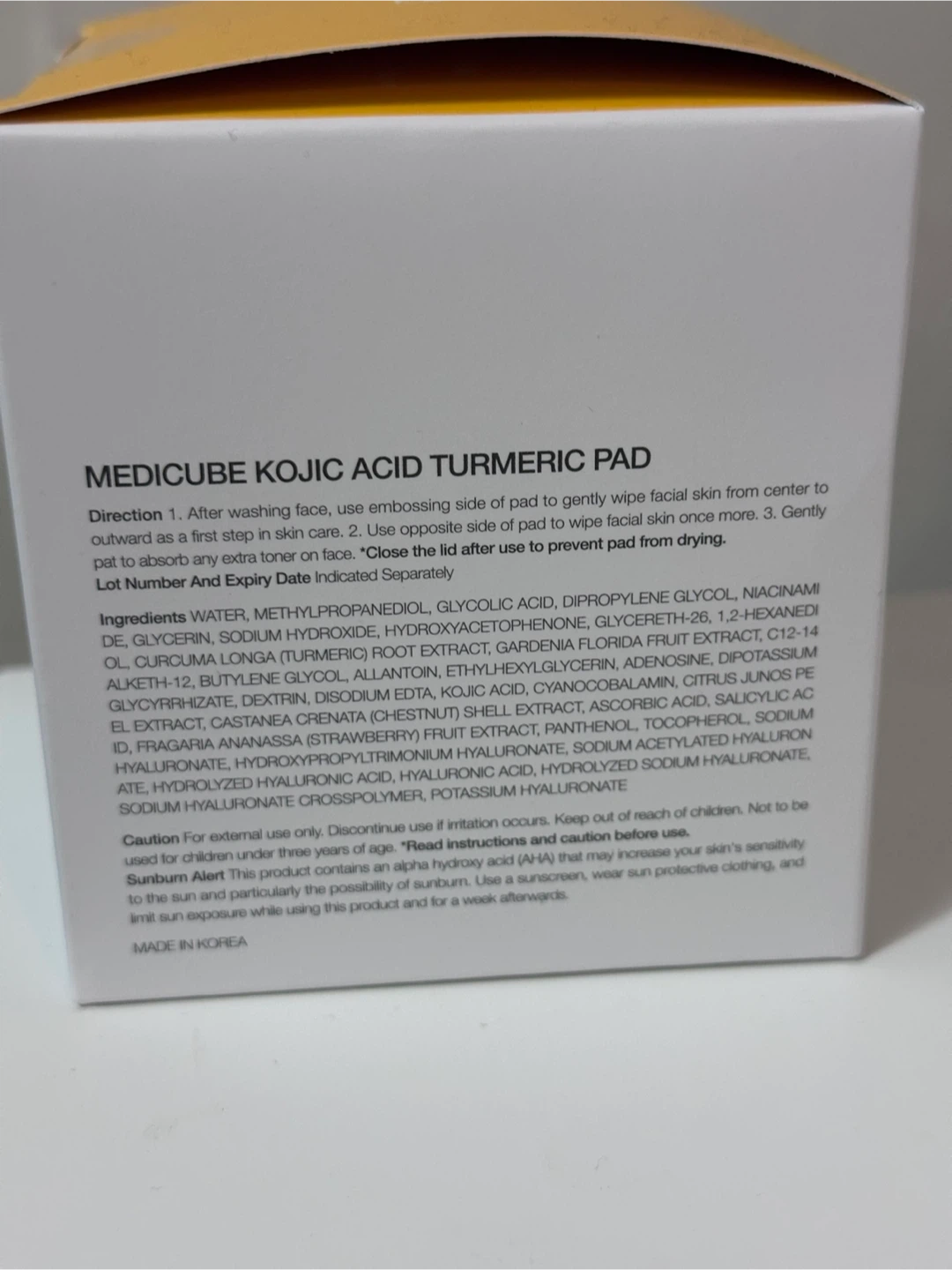 Medicube Kojic Acid Turmeric Pads - 70 count - photo 2