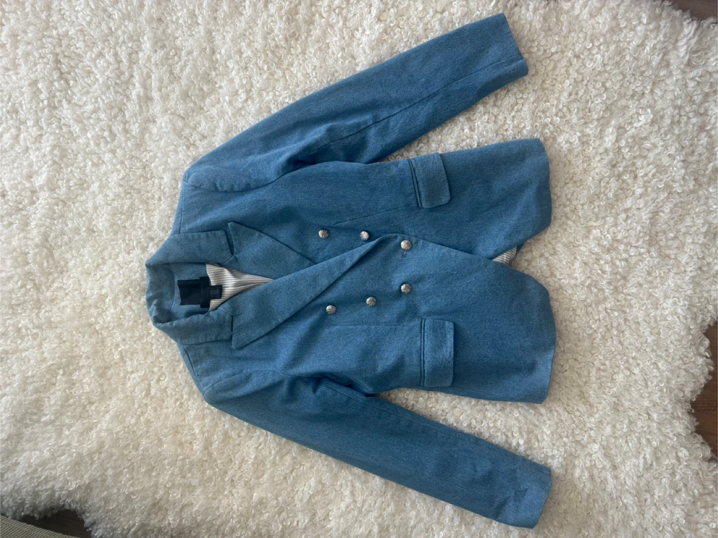 Maison Cinqcent Denim Blazer Jacket
