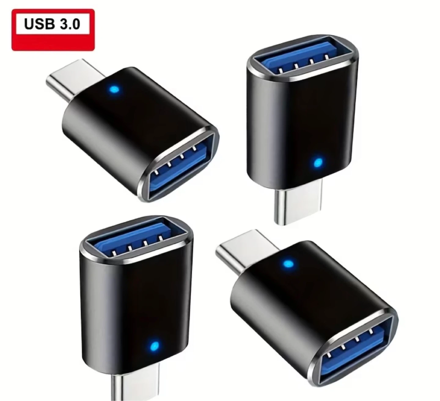1pcs USB C to USB OTG Adapter, Type C Male to USB3.0 Female - photo 2
