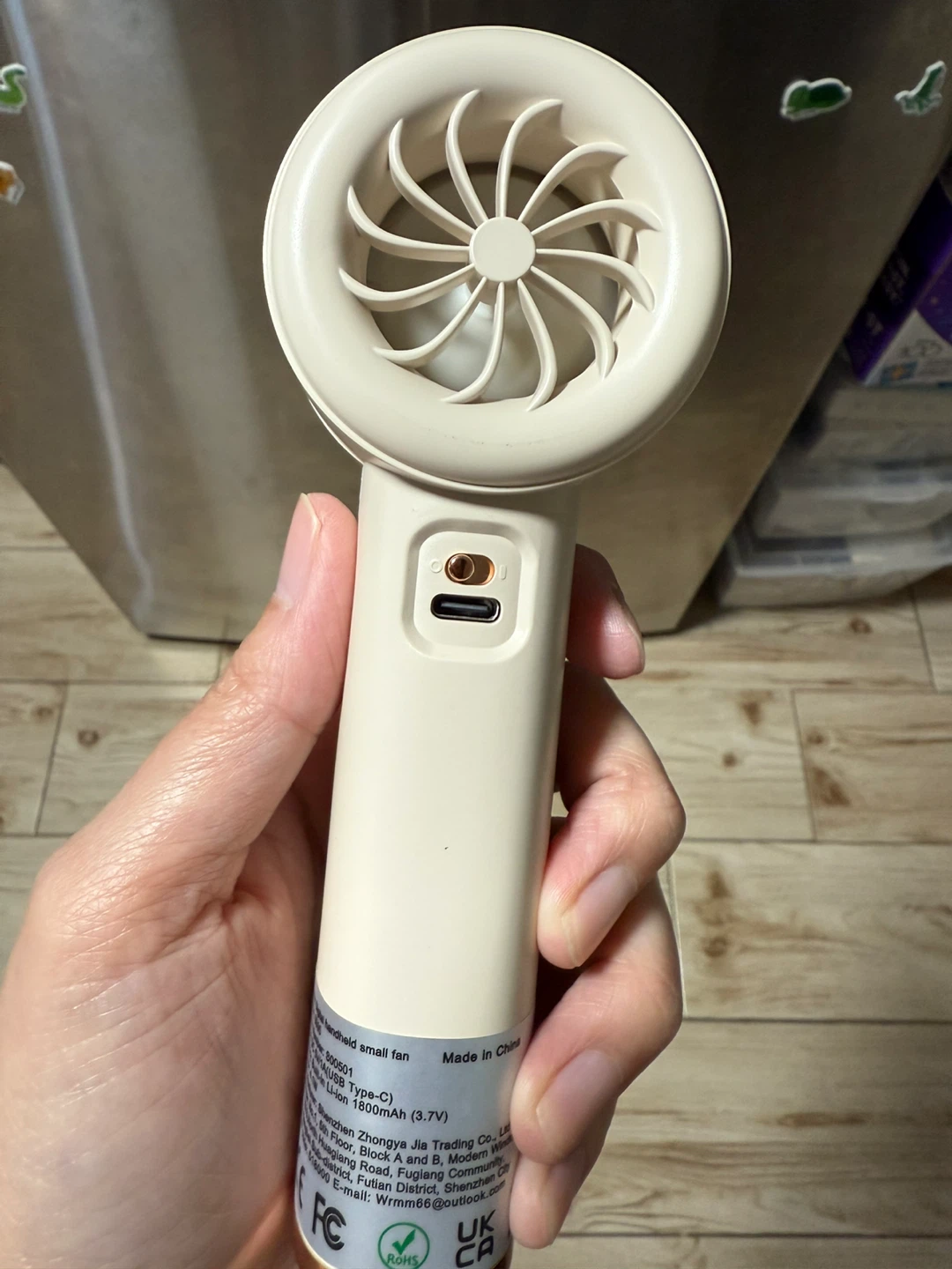 Handheld Small Fan Rechargeable BNEW - photo 2