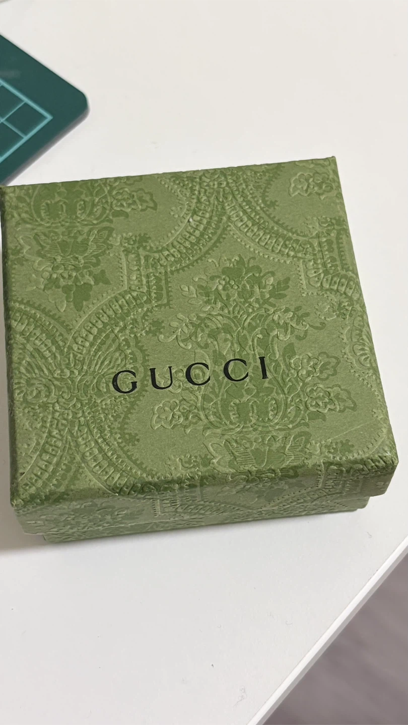 Gucci Ghost Silver Ring - Size 22