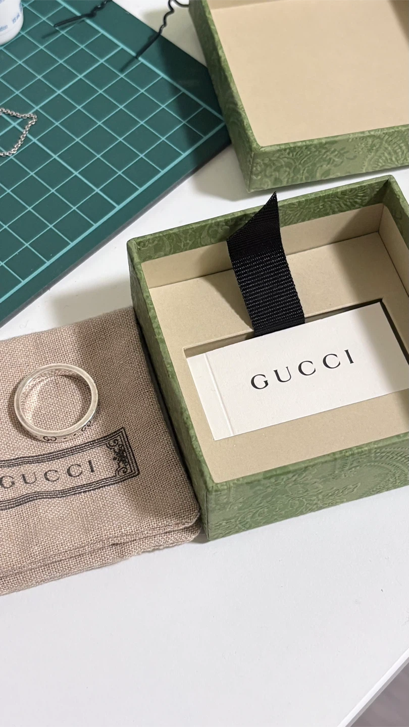 Gucci Ghost Silver Ring - Size 22 - photo 3