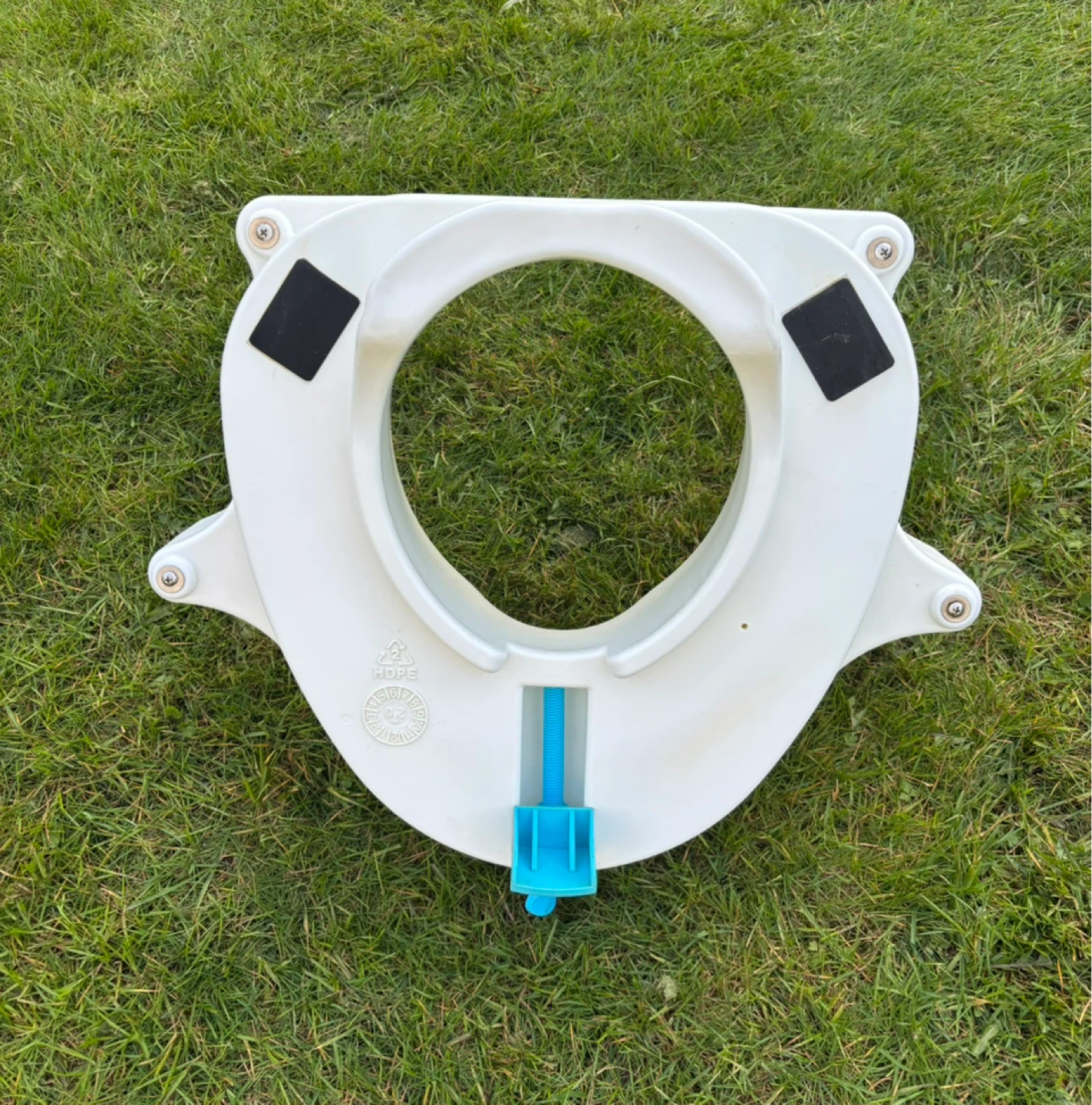 AquaSense Toilet Seat Raiser with Handles 🥕 - photo 3