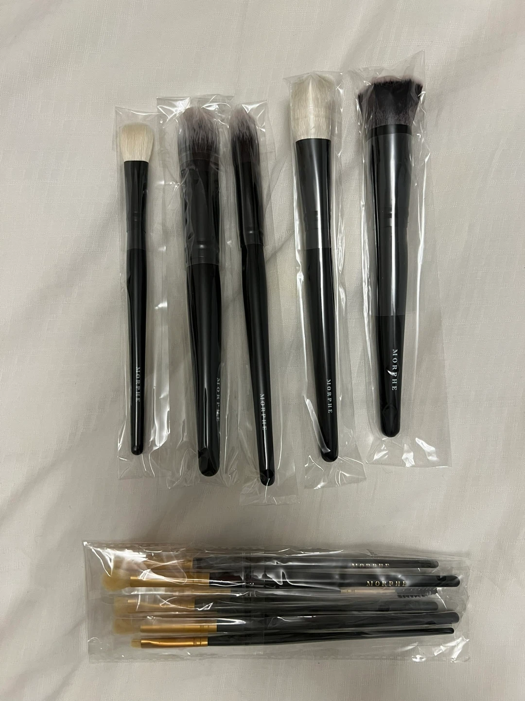 (NEW) Morphe Makeup Brush Set with Pouches