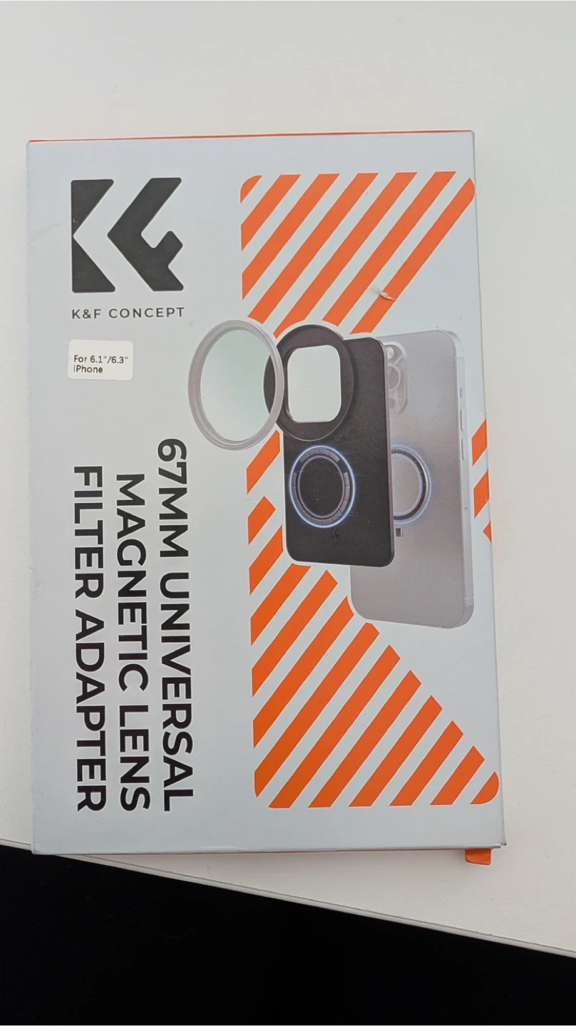 K&F CONCEPT 67MM Universal Magnetic Lens Filter Adapter
