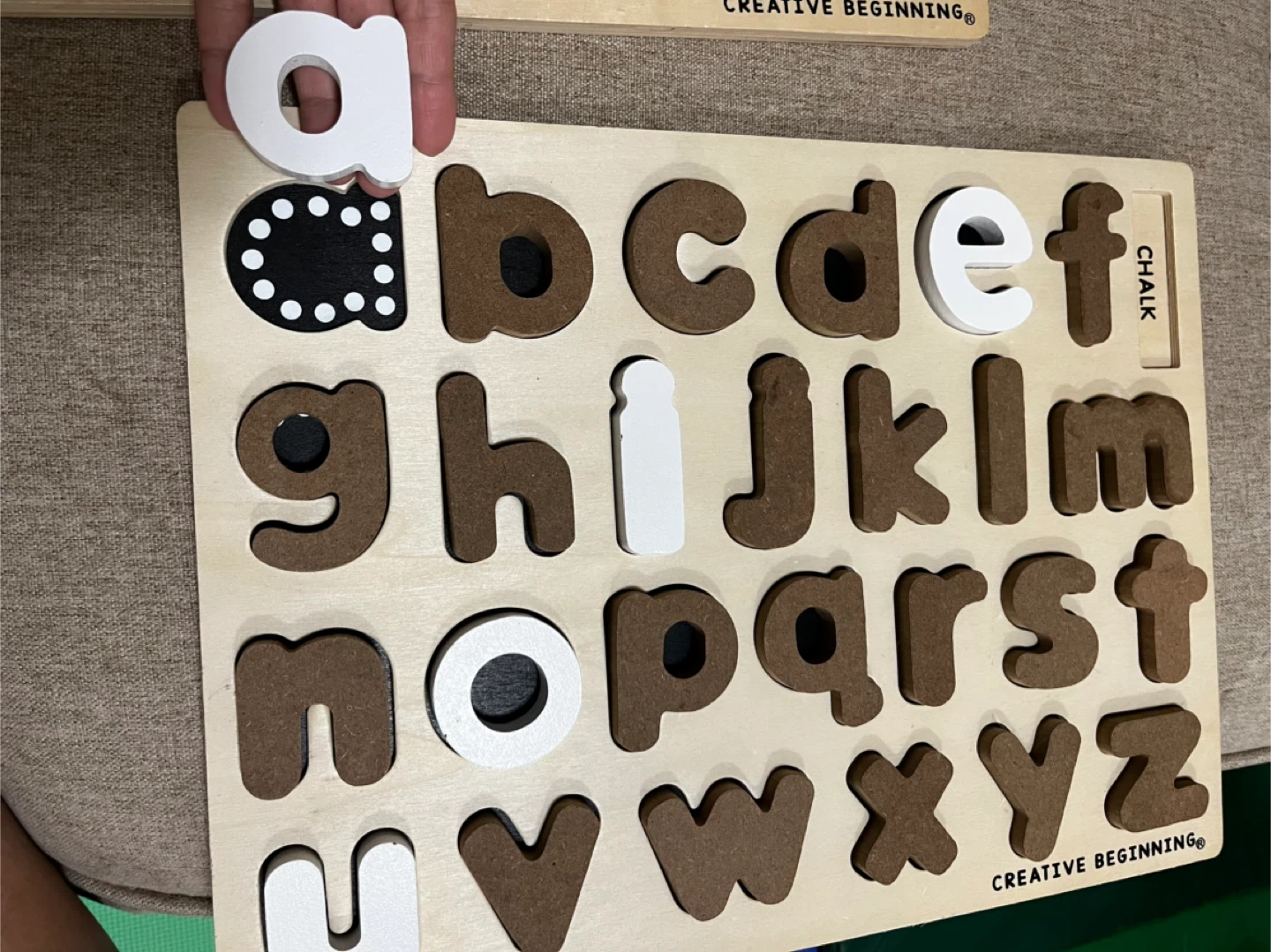 Creative Beginnings Wooden Alphabet Puzzle