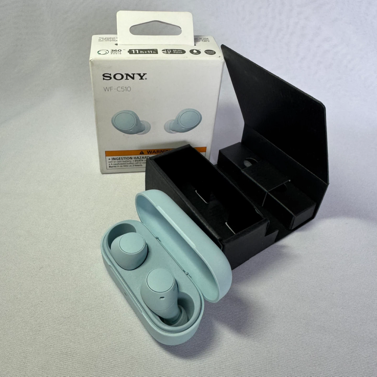 Sony WF-C510 Wireless Earbuds - Light Blue - photo 4