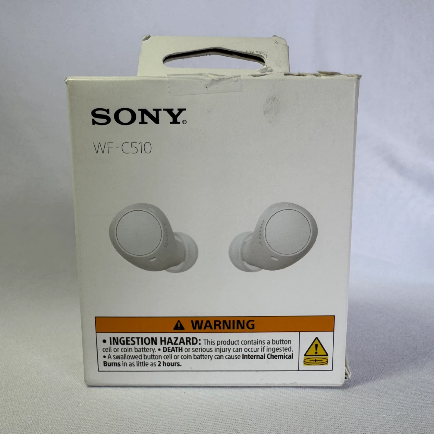 Sony WF-C510 True Wireless Earbuds White