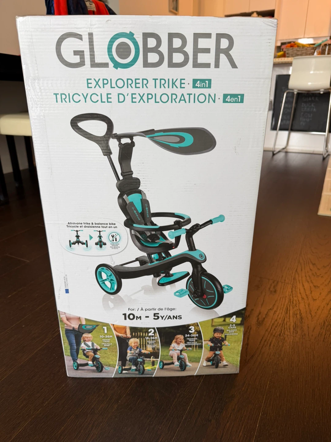 Globber 4-In-1 Explorer Trike - Kids Cycle - photo 4