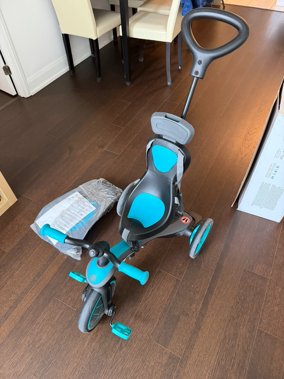 Globber 4-In-1 Explorer Trike - Kids Cycle