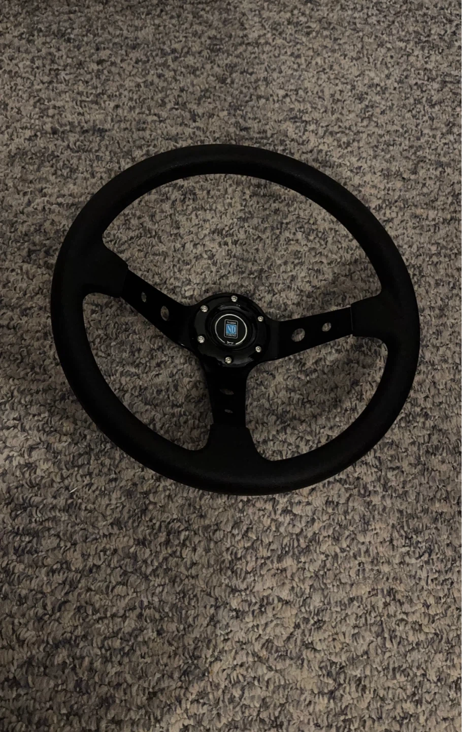 Aftermarket steering wheel