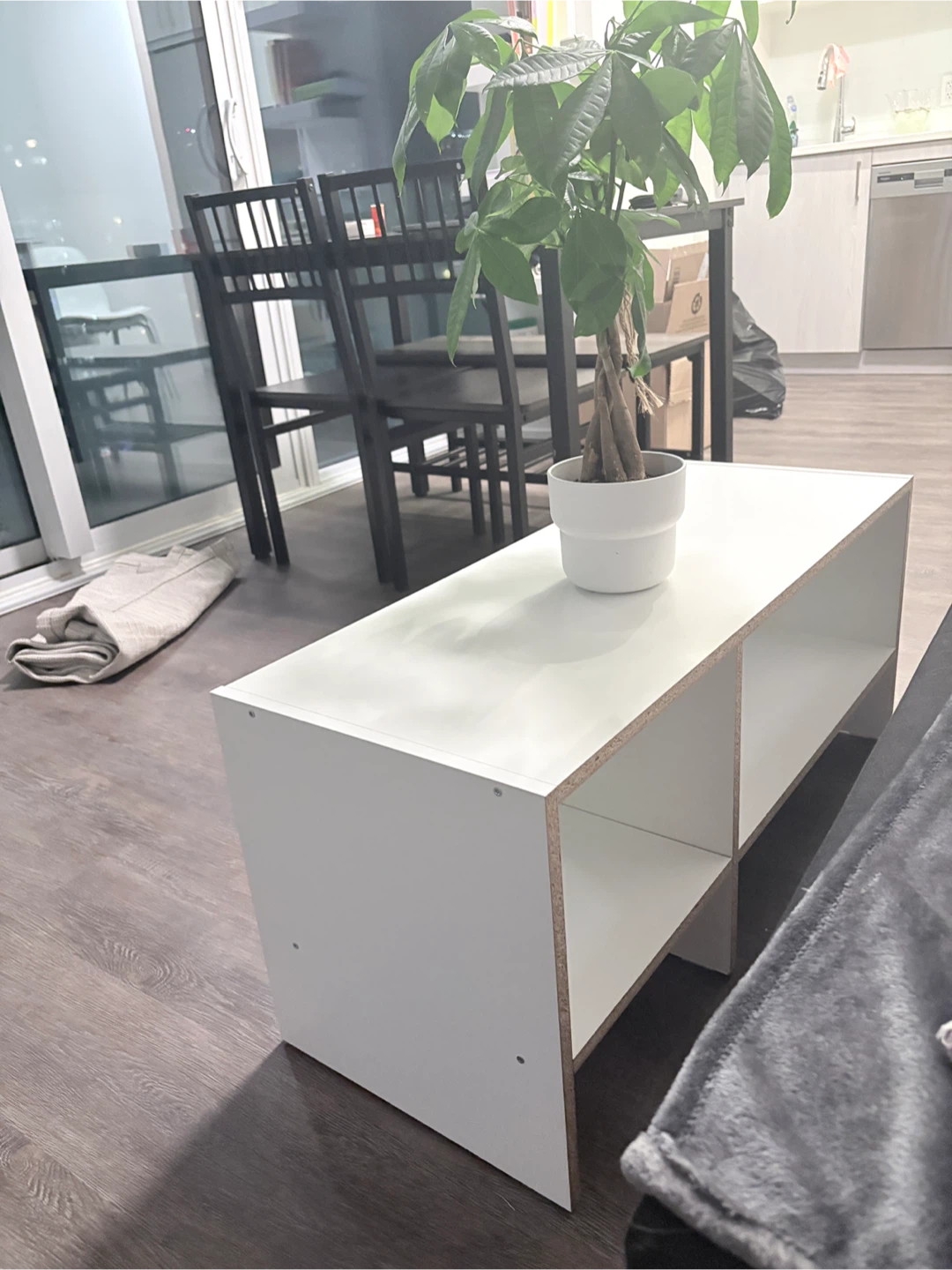 IKEA BAGGEBO TV Bench, White - photo 3